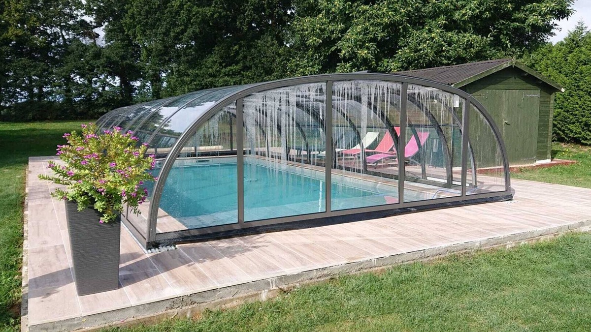 Evran House | Charming private heated pool cottage near Dinan, Dinard, St Malo, mt St mi