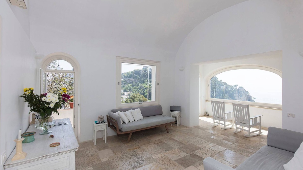 Marina Piccola House | Charming, quiet house with magnificent views of the sea and capri from above
