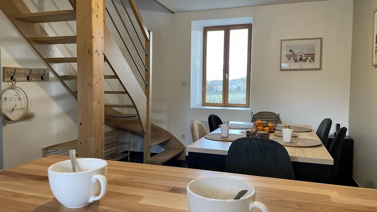 Durdat-Larequille Cottage | Charming Renovated Cottage with Shared Pool, Bikes, and Beautiful Countryside Views