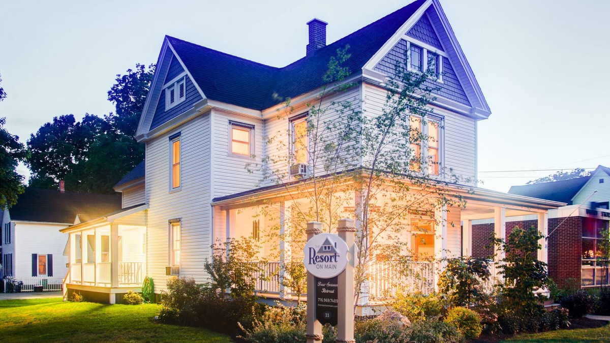 Bemus Point House | Charming Resort in the Heart of Bemus Village on CHQ Lake