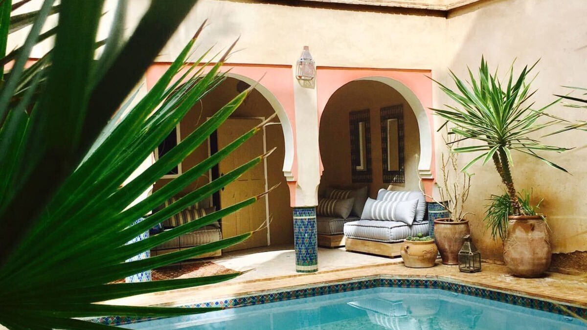Taroudannt House | Charming Riad in the heart of the Kasbah ramparts with swimming pool jacuzzi hamam