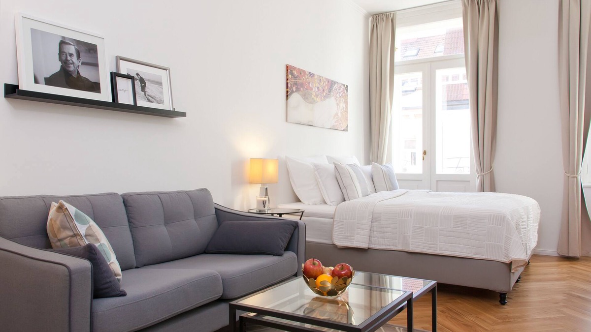 Smichov Apartment | Charming river apartment, Castle view, Breakfast incl.