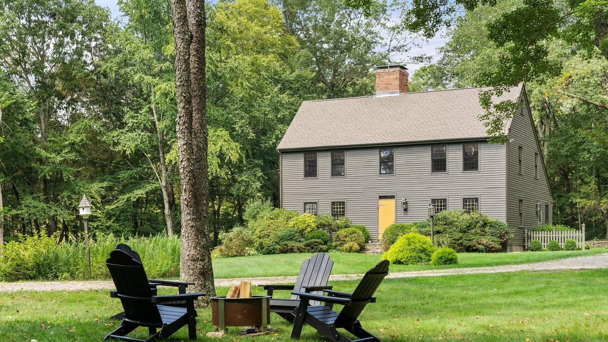 Roxbury House | Charming Saltbox Colonial with Modern Amenities