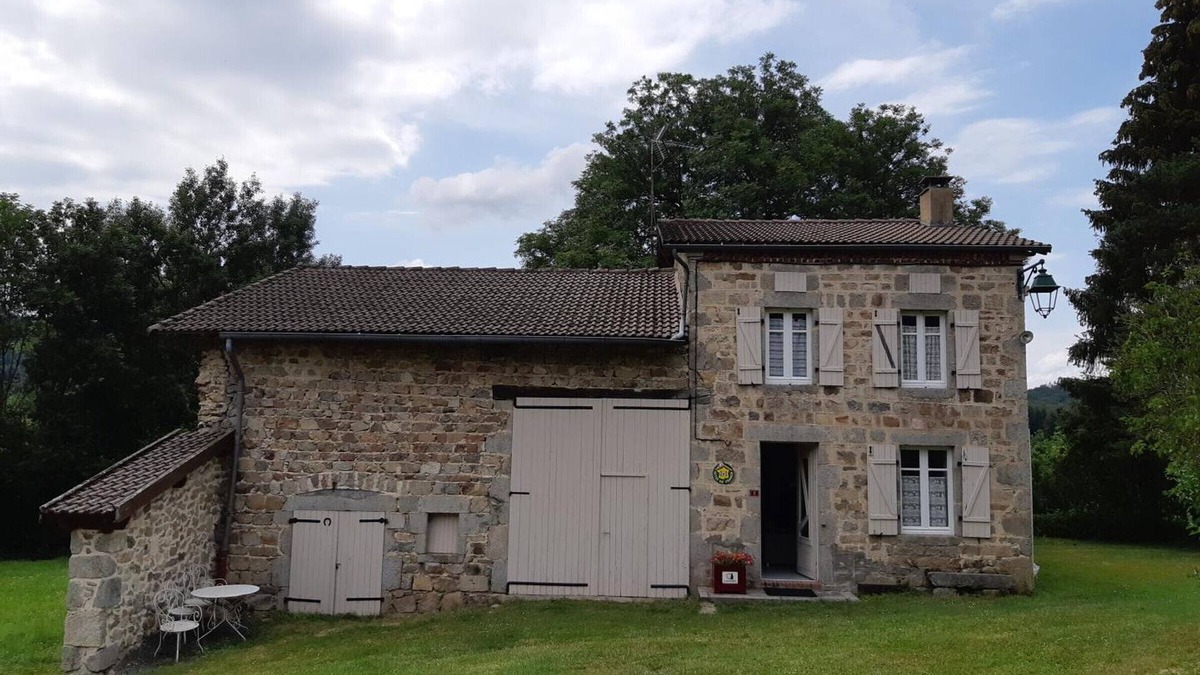 Lavoine Cottage | Charming Stone Cottage in Lavoine with Wood Stove, Garage, and Garden