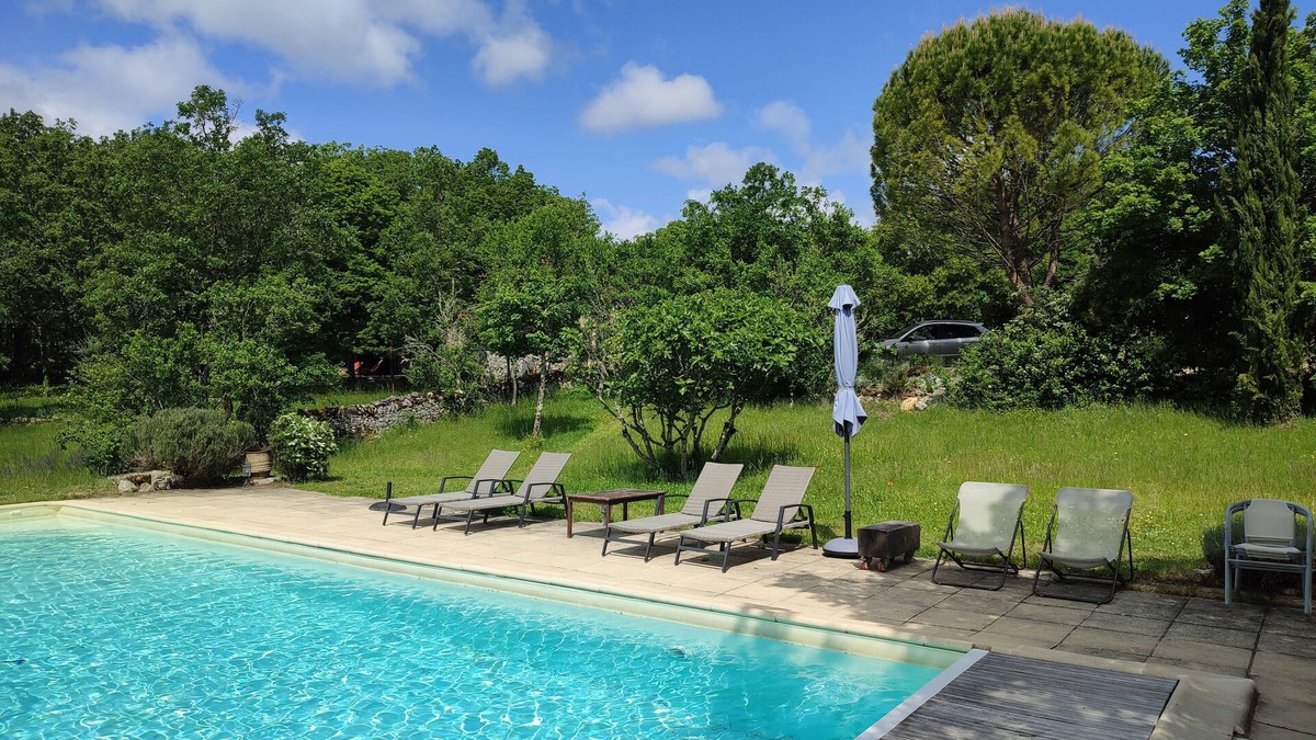 Lugagnac Cottage | Charming Stone Farmhouse - Private Pool, Lovely Countryside