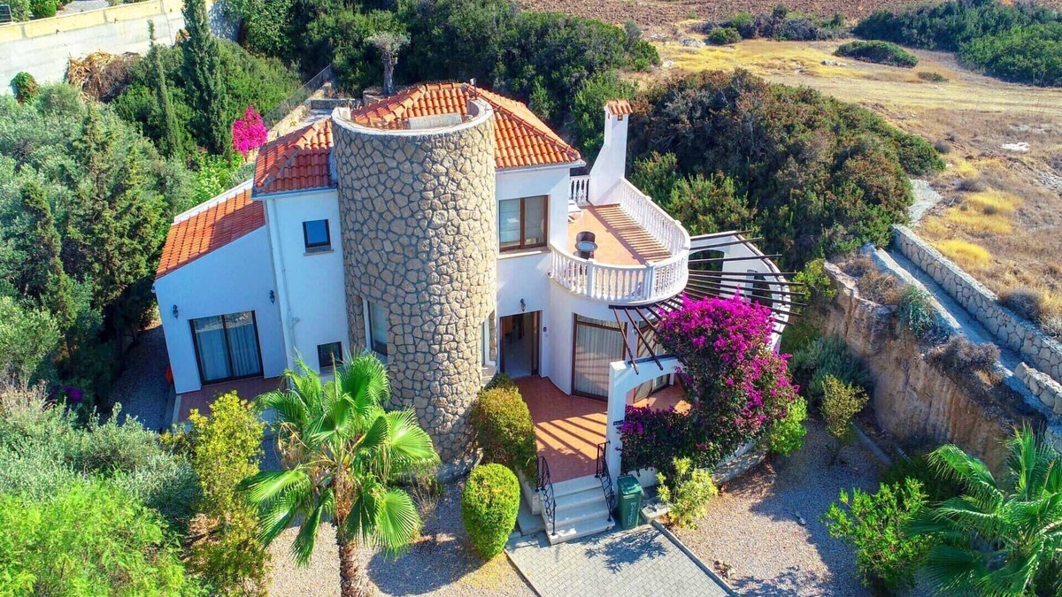 Bahceli House | Charming Stone Feature Villa with Private Pool and Serene Coastal Garden Retreat