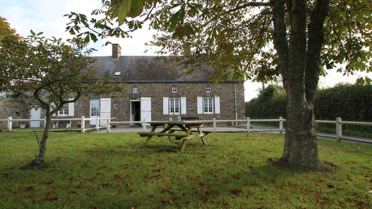 Surville Cottage | Charming Stone House with Garden Near Surville's Protected Beaches