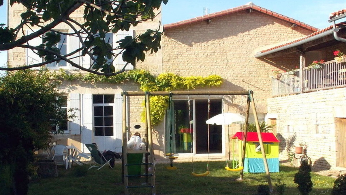 Villefagnan Cottage | Charming Stone House with Billiard, Ping-Pong, Covered Terrace, and Large Garden