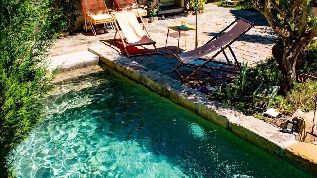 Ucciani House | Charming stone house, a peaceful little paradise surrounded by mountains .