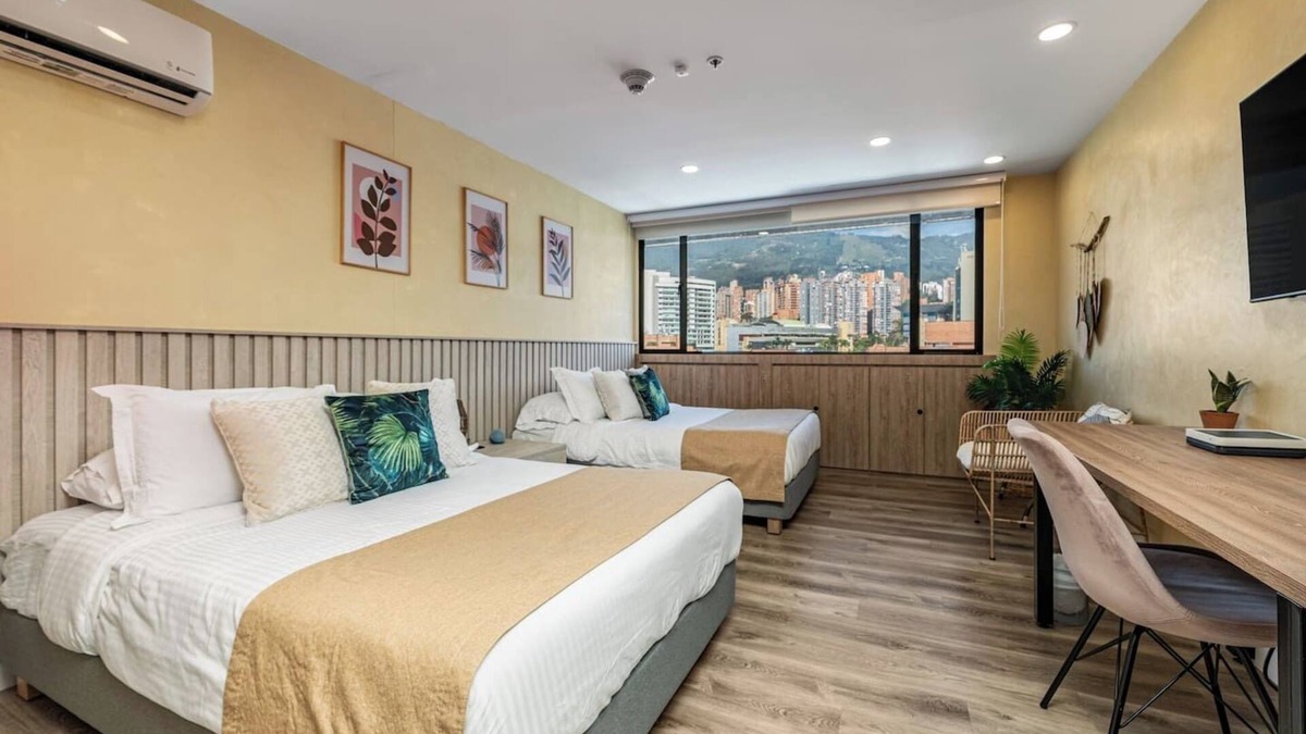 La Aguacatala Apartment | ✨Charming Studio✨2🛏 ✨STUNNING MOUNTAIN VIEW✨