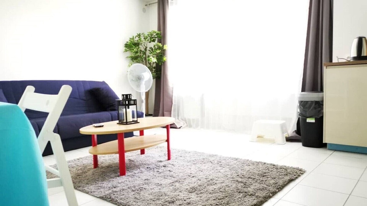 Ris Orangis Apartment | Charming Studio 30 minutes from Paris, 5 minutes from Evry