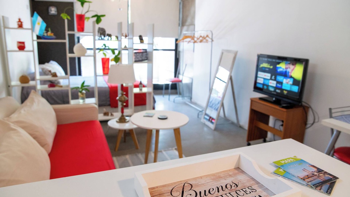 Barracas Apartment | Charming studio in beautiful Buenos Aires with AC, WiFi