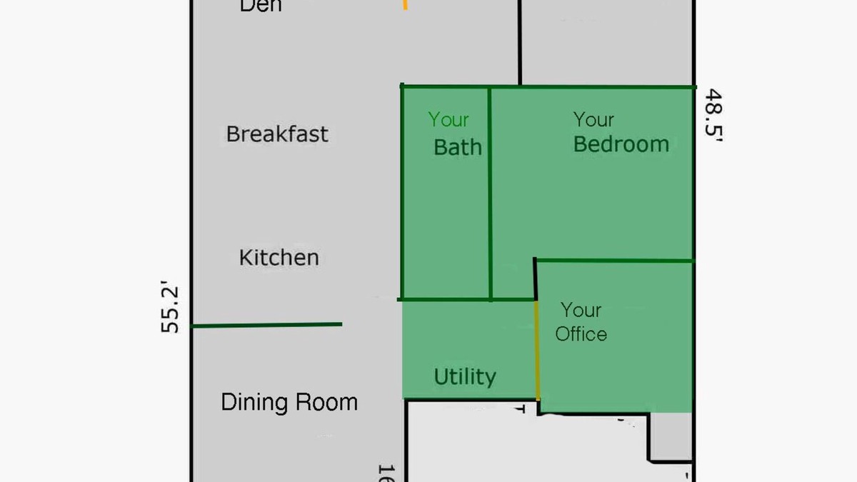 Alban Hills House | Charming Suite - Bdrm, Office And Bath in Northwest Albuquerque