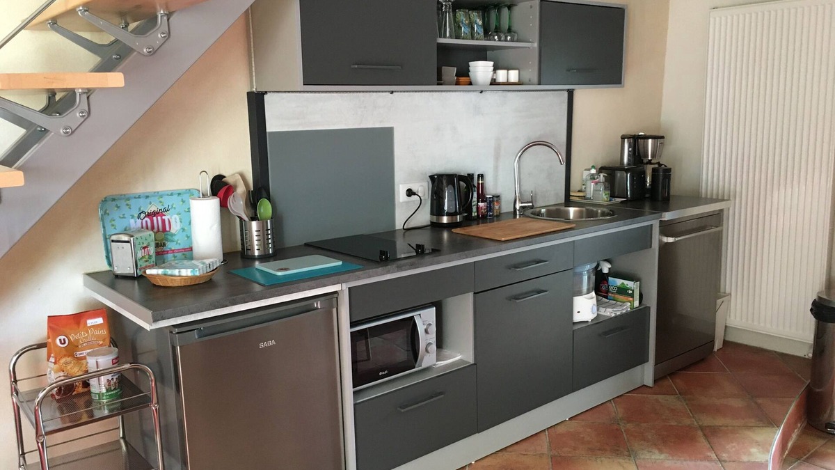 Charnay-les-Macon Apartment | Charming T2 duplex amidst vineyards Pets welcome