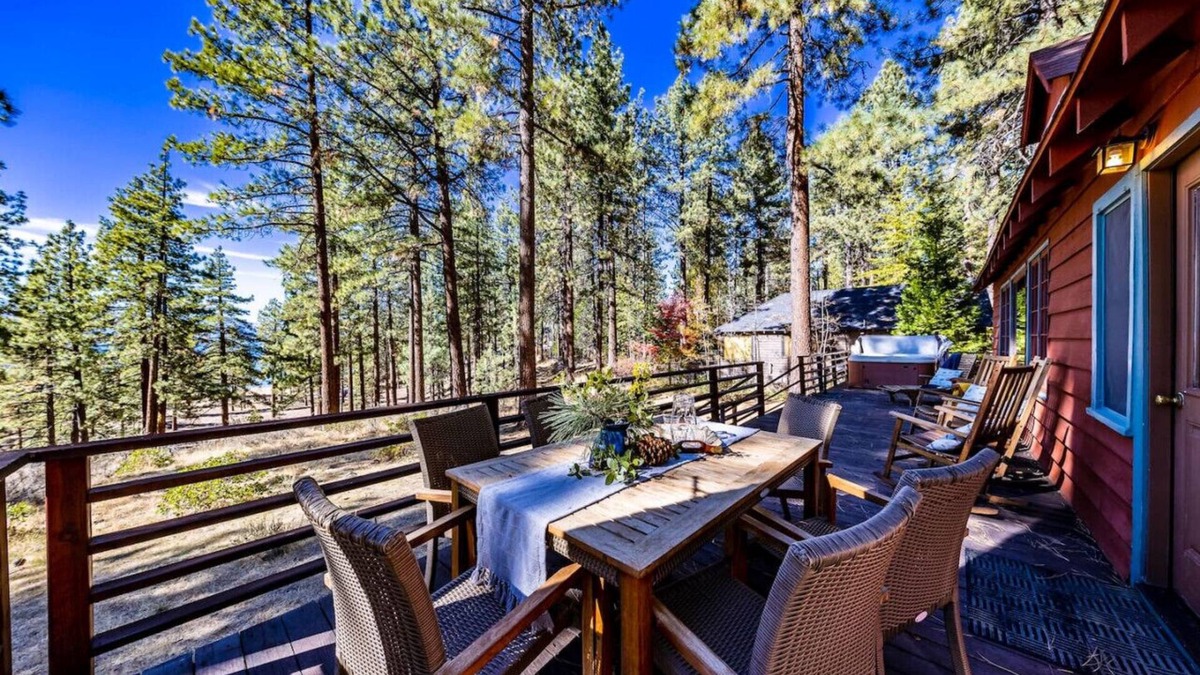 Elk Point Cabin | Charming Tahoe Cabin with Hot Tub, Walk To Private