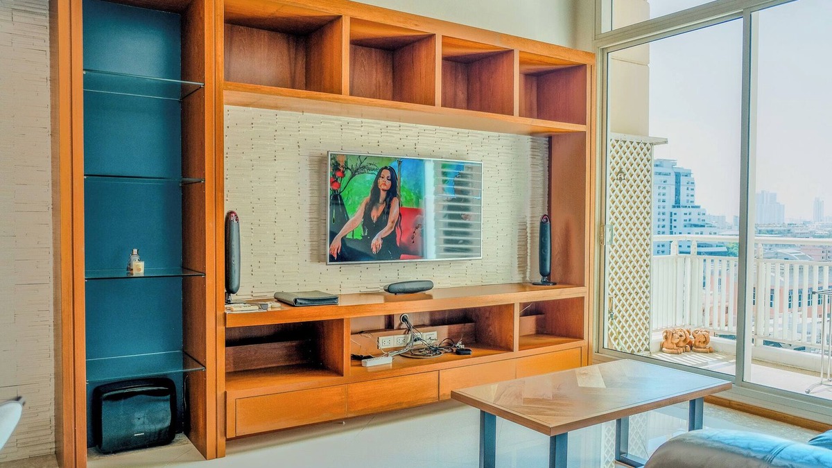Yan Nawa Condo | Charming 2-bedroom duplex with WiFi, AC in wonderful Krung Thep Maha Nakhon