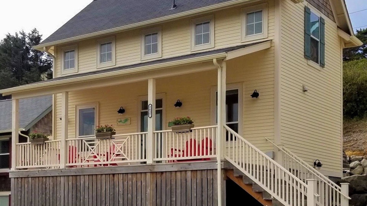 Olivia Beach House | Charming, three-story getaway w/two cozy living areas - walk to the beach
