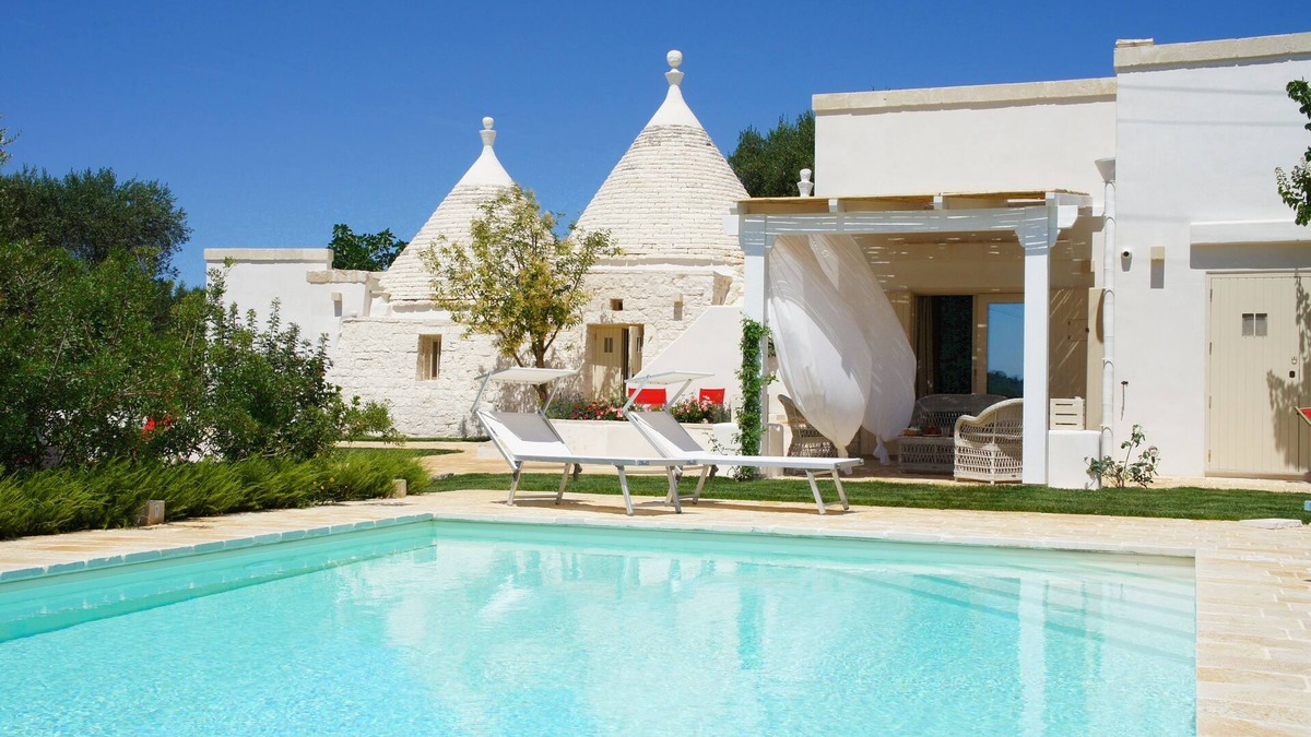 Ostuni Villa | Charming Trulli Villa in Ostuni per 8 + 1 with private pool, BBQ, wifi