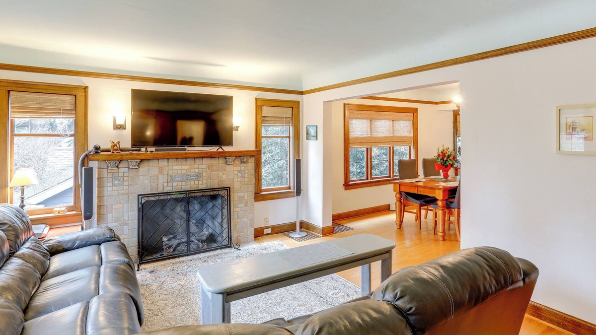 Greenwood Apartment | Charming Tudor-Style Rental Near Green Lake!