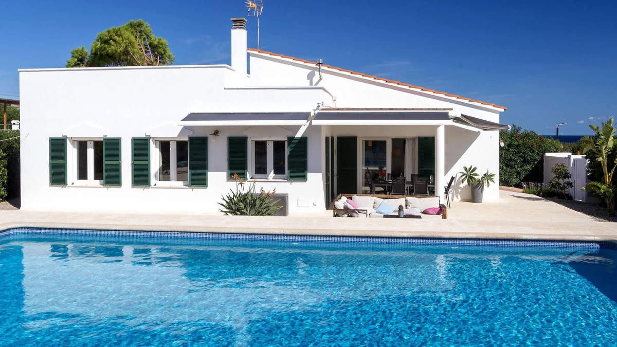 Marina de Son Ganxo Villa | Charming villa, private pool 97m2, WIFI, 8 minutes walking beach