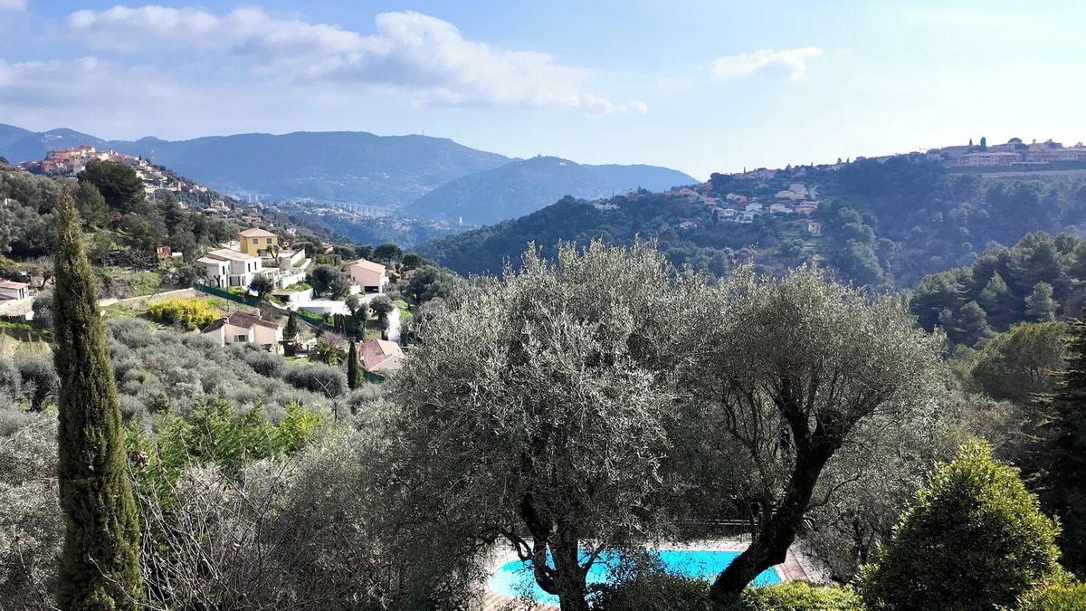 Falicon House | Charming villa with panoramic views in the hills above Nice