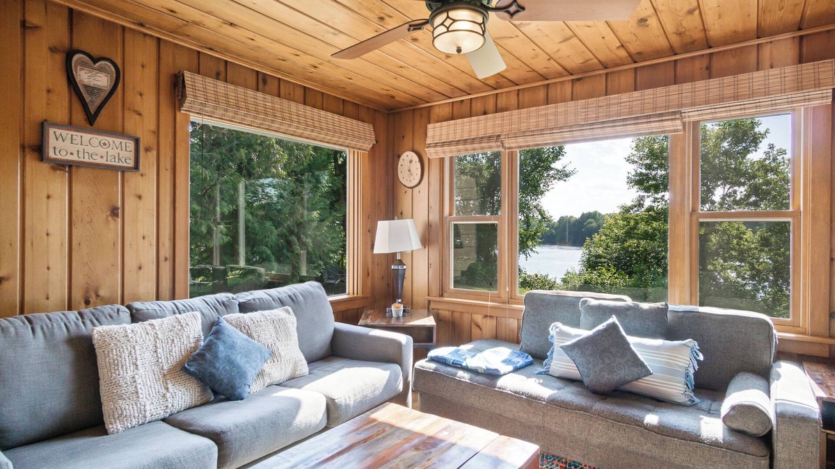 Jim Falls Cabin | Charming Waterfront Cabin on Lake Wissota: Old Abe Trail, Boat, Swim, Fish, Golf