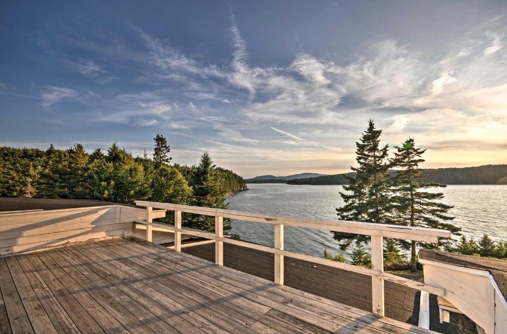 Winter Harbor House | Charming Waterfront Winter Harbor Cottage with Views!