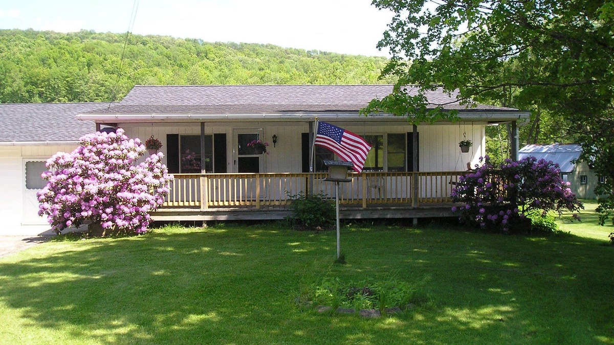 Wellsboro Cabin | Charming Wellsboro Cabin w/Magnificent Views/AC/WiFi/5 mins to Center of Townn