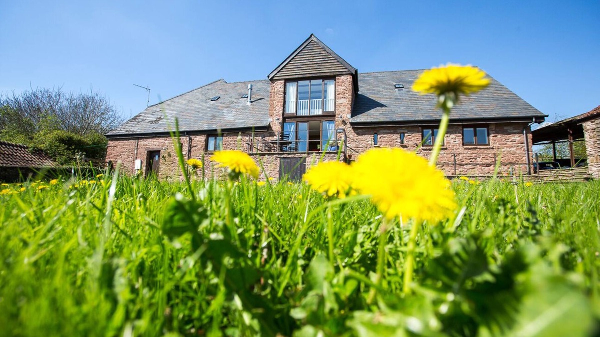 Marstow House | Charming wing of a converted barn in secluded setting of Trebandy Farm
