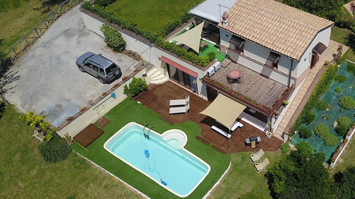 Castelplanio House | Charmy Villa Sole with private Pool and Ofuro spa in Marche Region Italy
