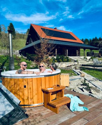 Mostowice House | Chata nad Dziką Orlicą z jacuzzi