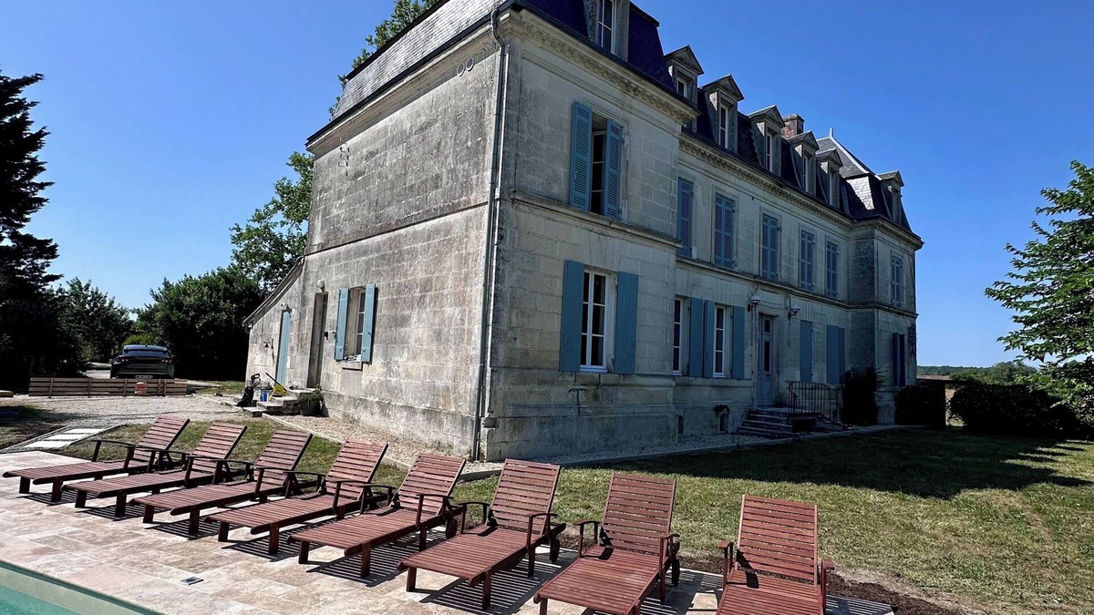 Saint-Sever-de-Saintonge Other | Chateau near Saintes and Cognac, sleeps 15 with heated pool