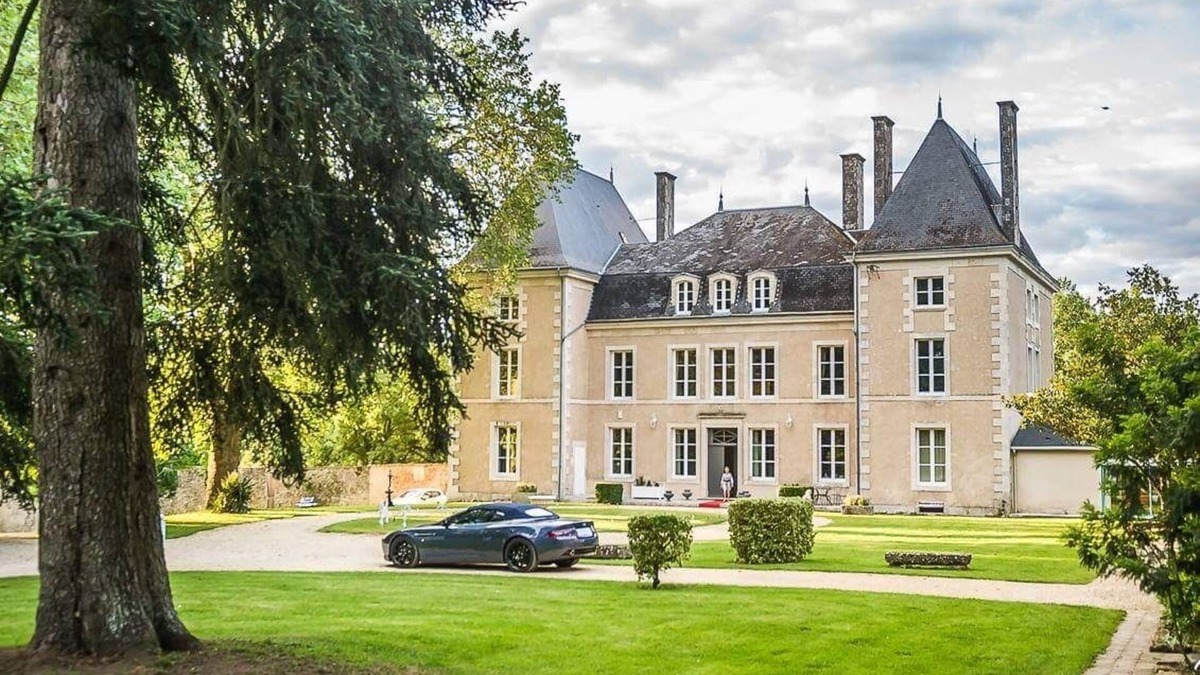 Benest Villa | Chateau Loire for weddings, wedding castle in France, castle rental for parties, large castle with pool for rent