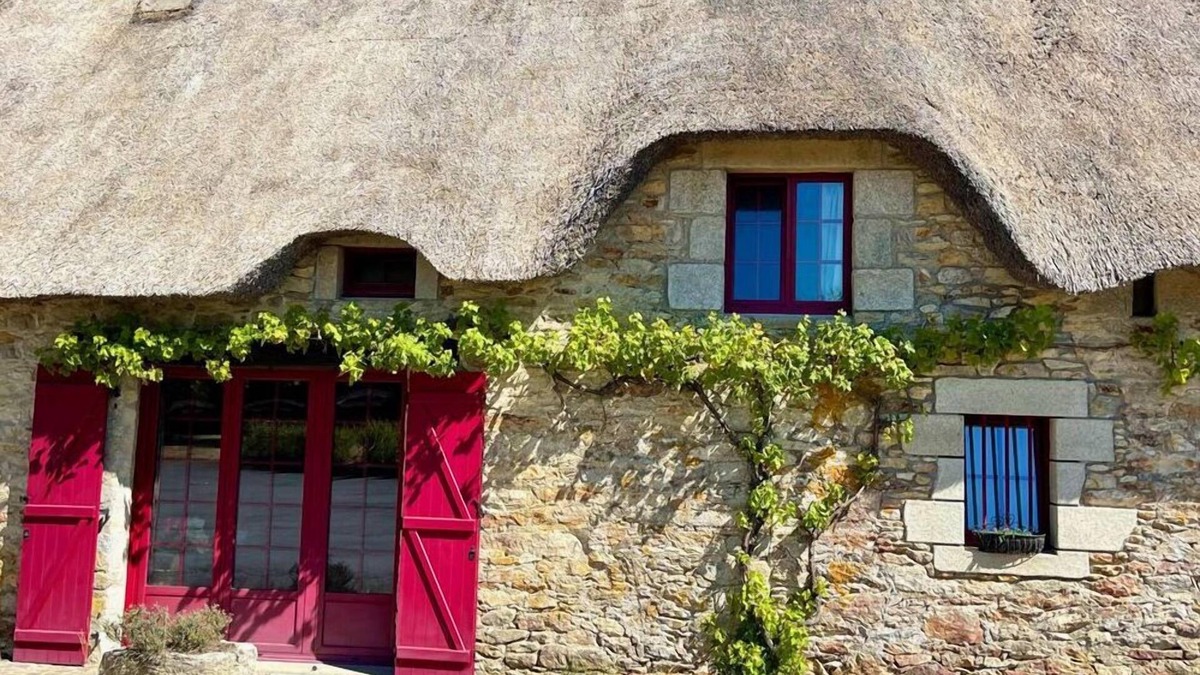 Grand-Champ Cottage | CHAUMIERE LONGERE EN PIERRES 8 PERS - 10 MN VANNES, 20 MN GOLFE DU MORBIHAN