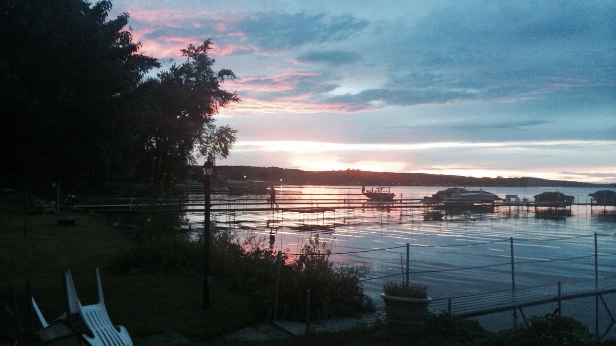 Lakewood House | Chautauqua Lakefront Cottage with Boat Dock and Spectacular Views