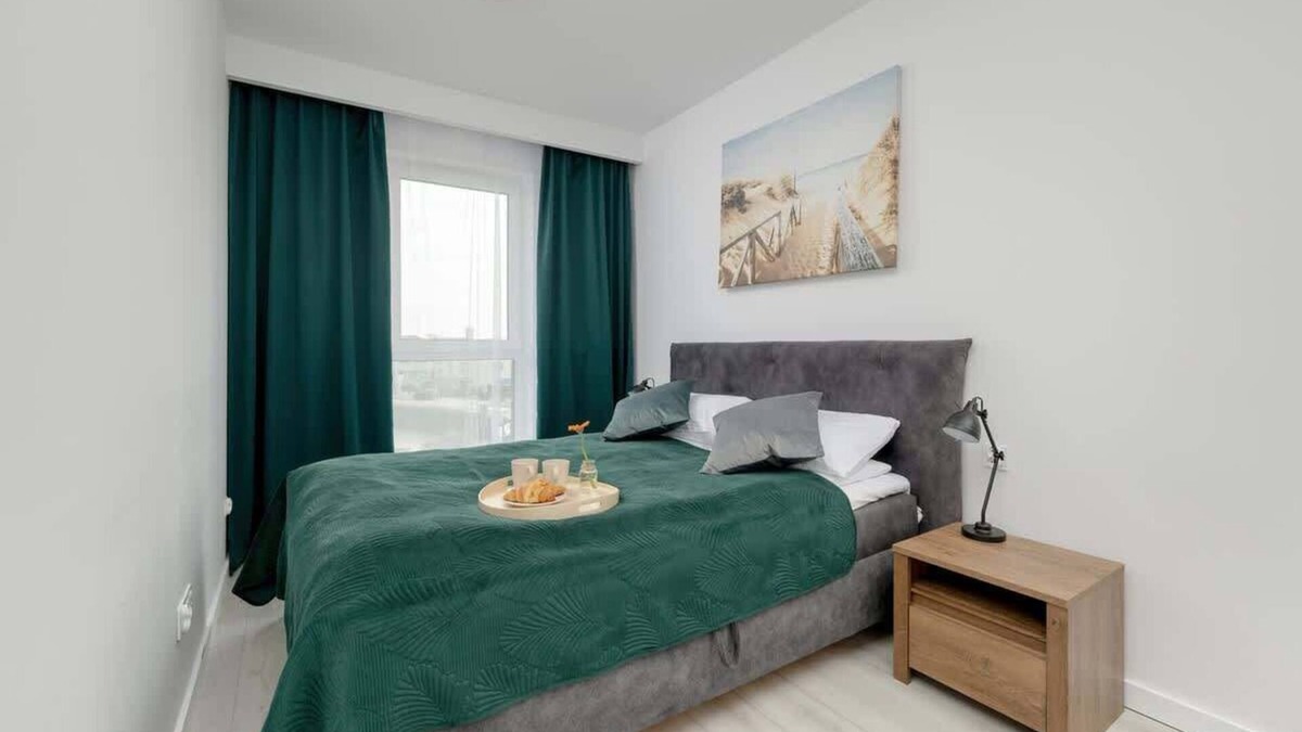 Uniescie Apartment | Chełmońskiego 1 | Tasteful Apartment | Parking
