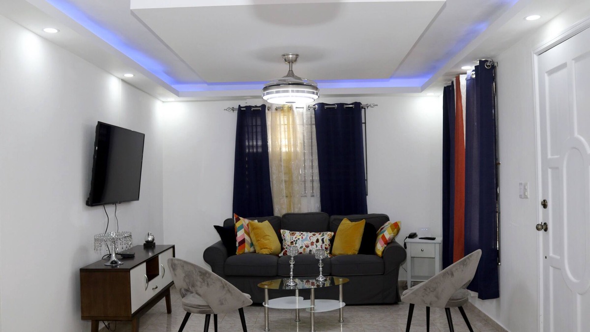 Nagua Villa | Cheerful 3-bedroom home close to lakes and beaches between Nagua and Cabrera