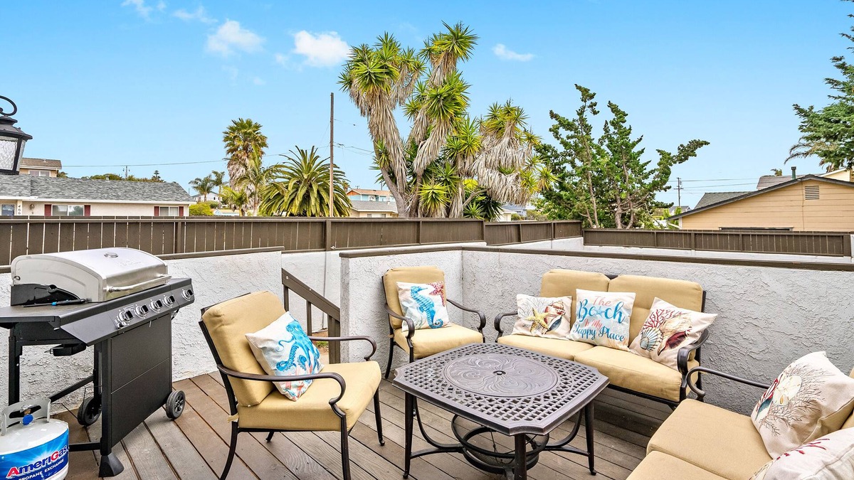 Grover Beach House | Cheerful Villa del Sol – 2BR duplex near Pismo & Oceano Dunes, Walk to Sand