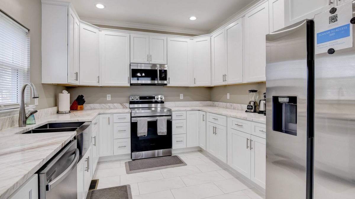 Corbin House | Chef's Kitchen - Family Escape Haven with a new look.