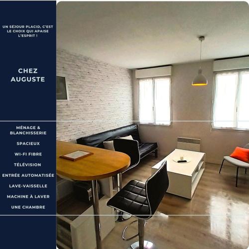 Tours Apartment | Chez Auguste - T2 spacieux - wifi - tv