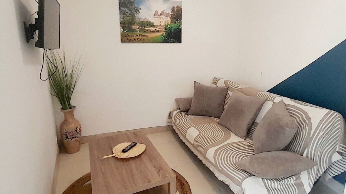 Azay-le-Rideau Apartment | Chez Benjamin -> Accommodation for 4 people/2 Bedrooms