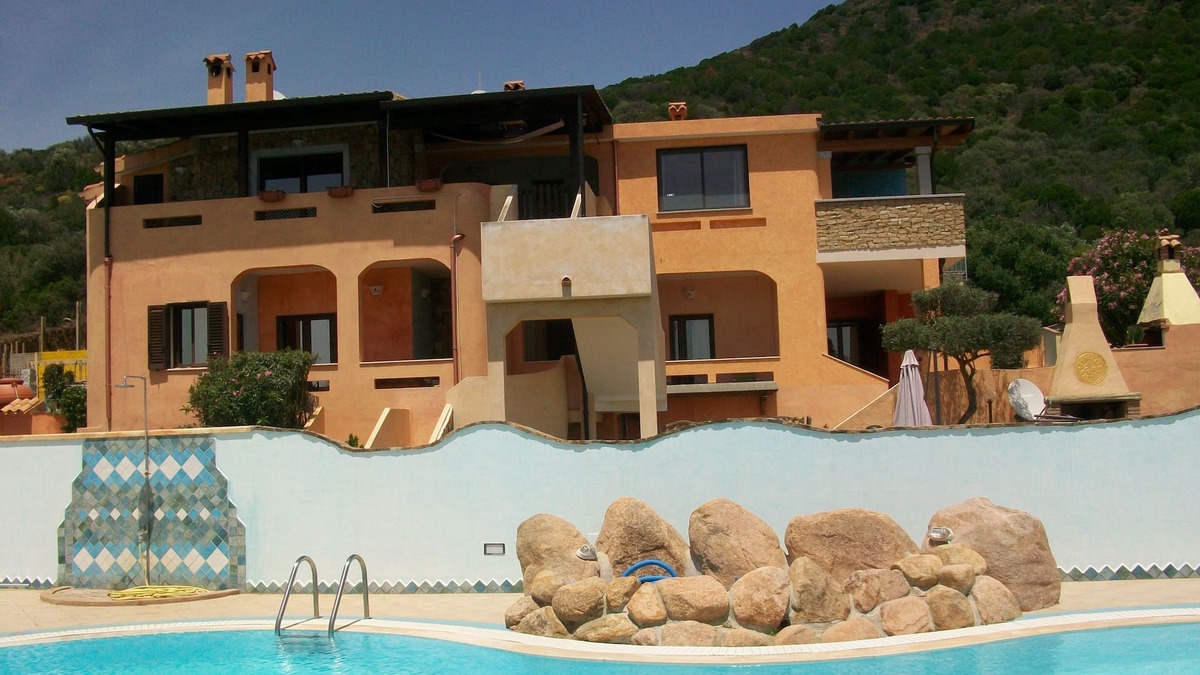 Chia House | CHIA house in villa with stunning sea view and pool, garden wi-fi