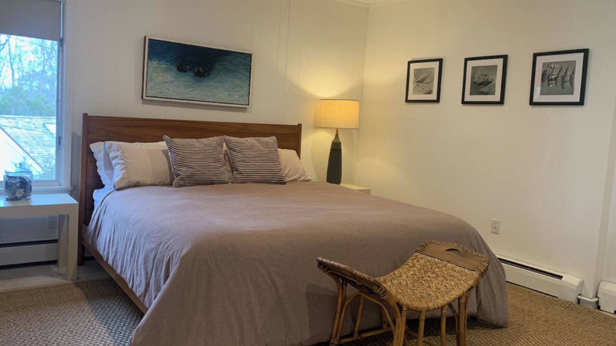 Shelter Island Heights Apartment | Chic 1 bedroom water view apt. with pool for summer and beyond