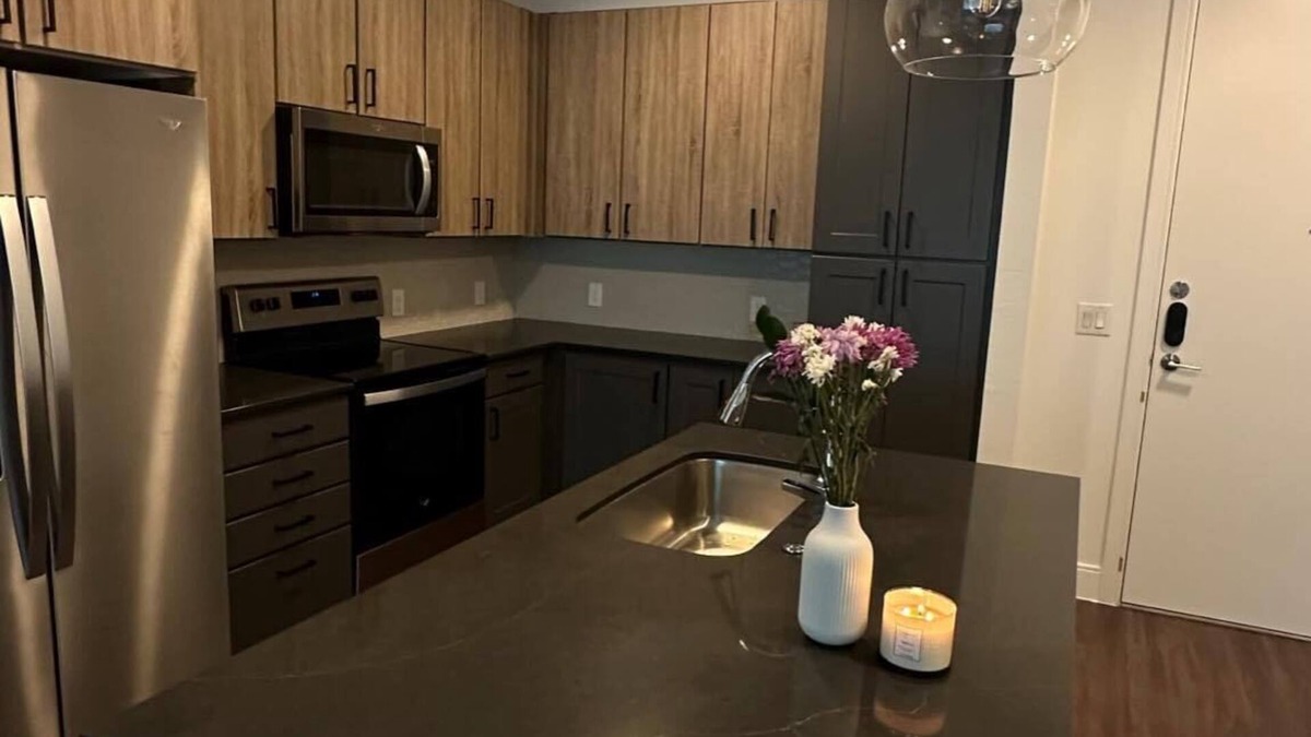 Cypress Apartment | Chic 1-bedroom apartment in welcoming Cypress with AC, fitness room