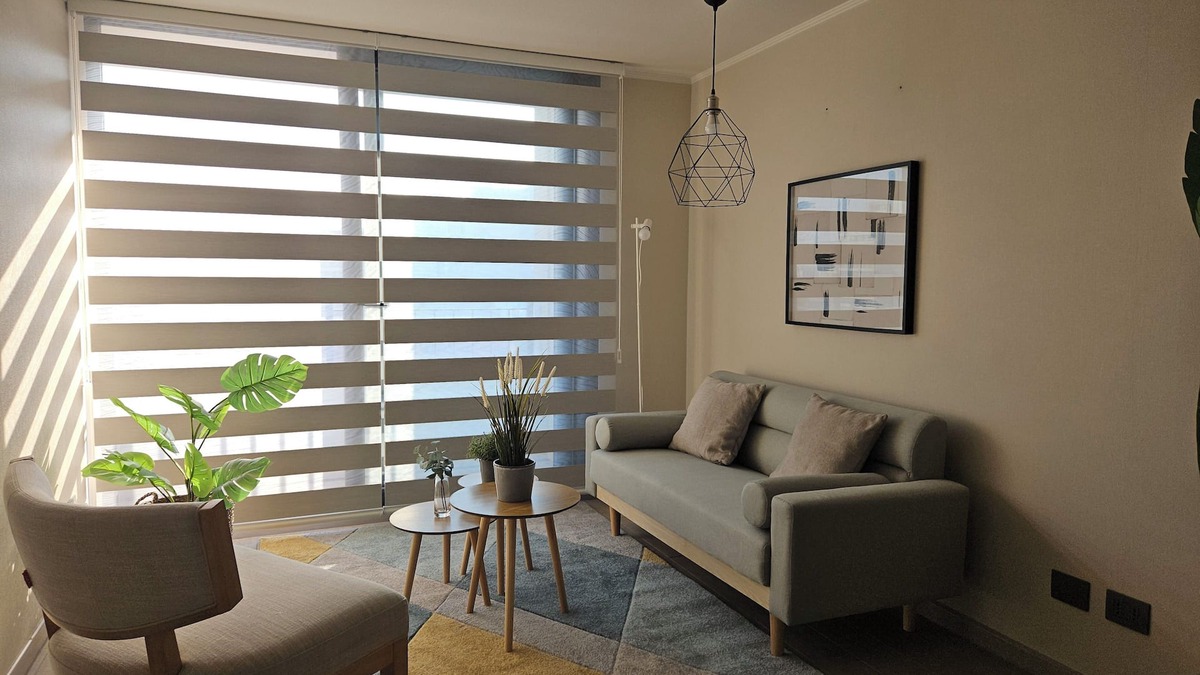 Nunoa Apartment | Chic 2-bedroom apartment with pool, gym, wifi and excellent location in Ñuñoa.