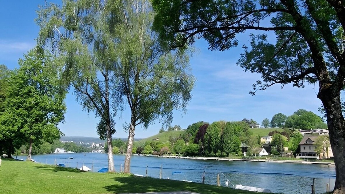 Andelfingen District Apartment | Chic 3 room apartment near the Rhine, S-Bahn and much more