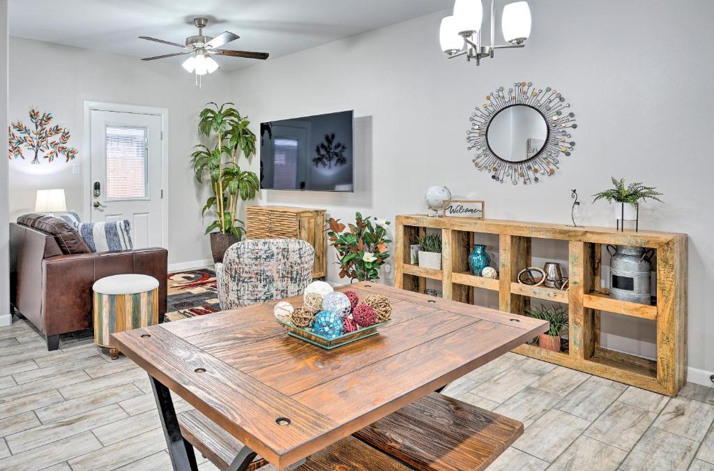 Edinburg Apartment | Chic Edinburg Escape Hike, Fish, and Explore!