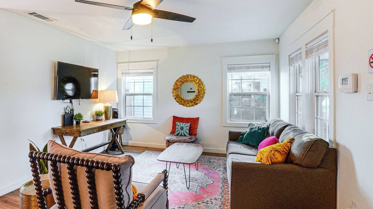 Tech Terrace House | Chic Home ~ 2 Mi to TTU w/Grill & Yard in Lubbock