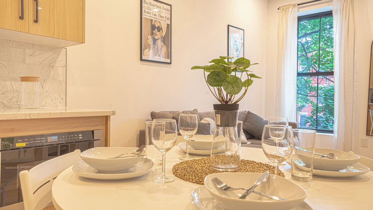 Ocean Hill Apartment | Chic & Modern 3BR Retreat in the Heart of Brooklyn