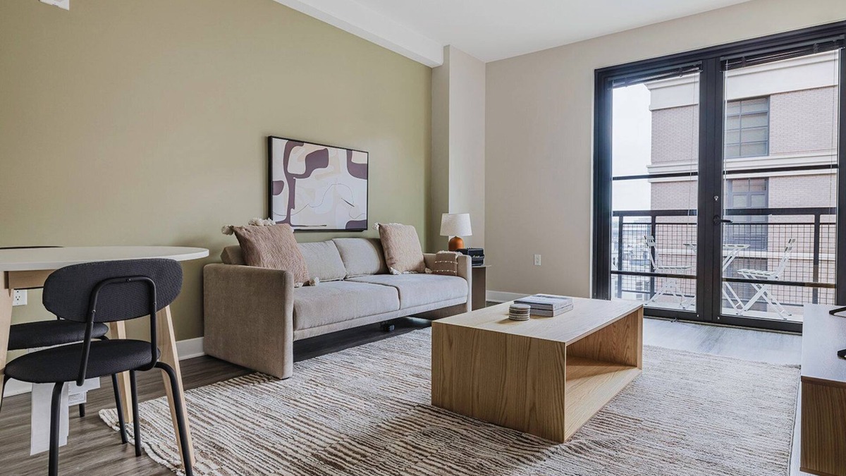 Mount Vernon Square Apartment | Chic Mt Vernon 1BR w/Gym & Rooftop Pool, nr Gtown Law, by Blueground